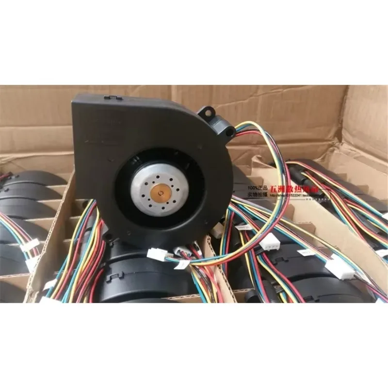 pa  Original SANYO 9733 turbo centrifugal fan blower 12V 3.8A 97*97*33mm 9BMB12P2J619 big wind capacity 4pin