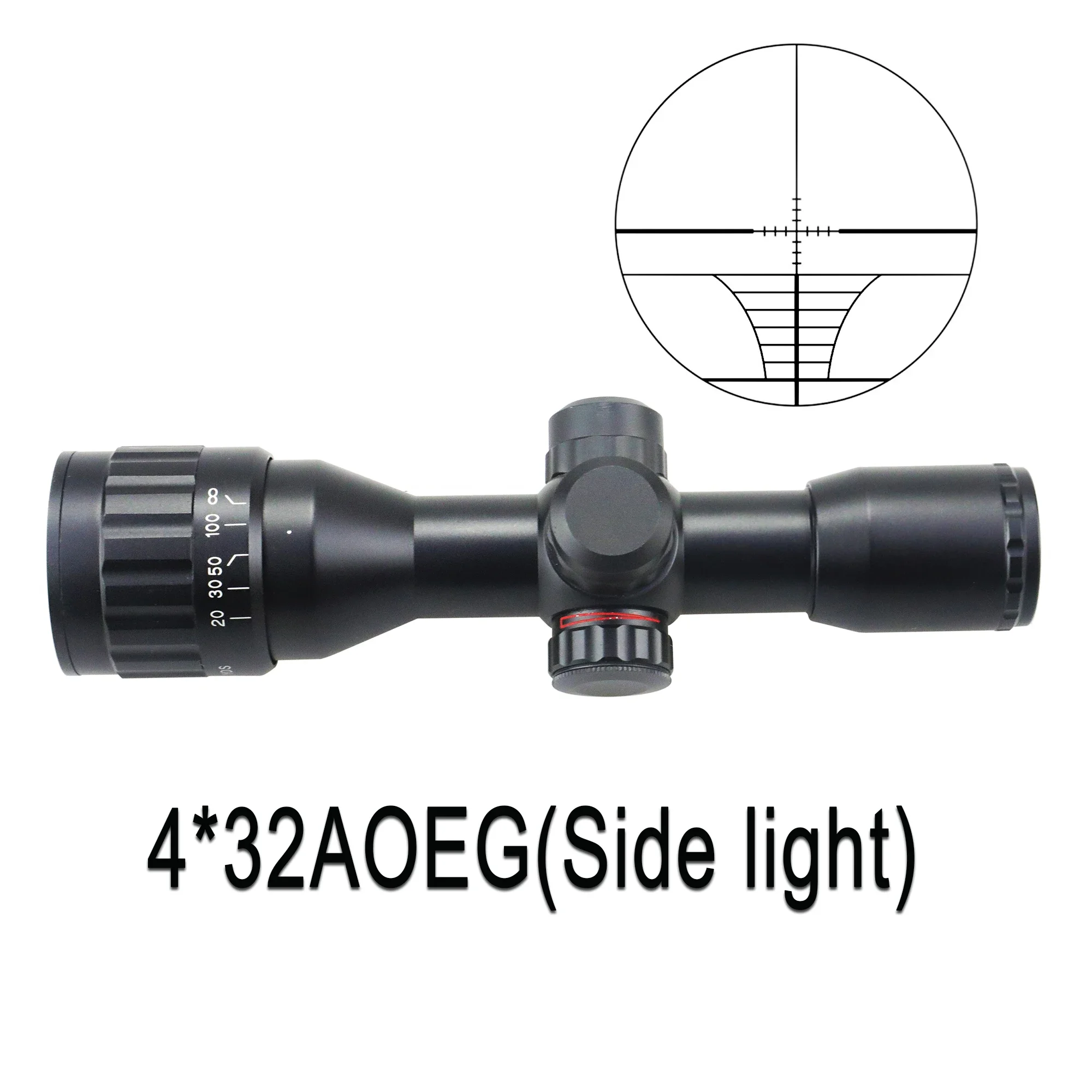 4X32 Outdoor Hunting Sight Tactical Shooting Vector Optic Reticle scope Reflex Adjustable Telescope 11mm 20mm