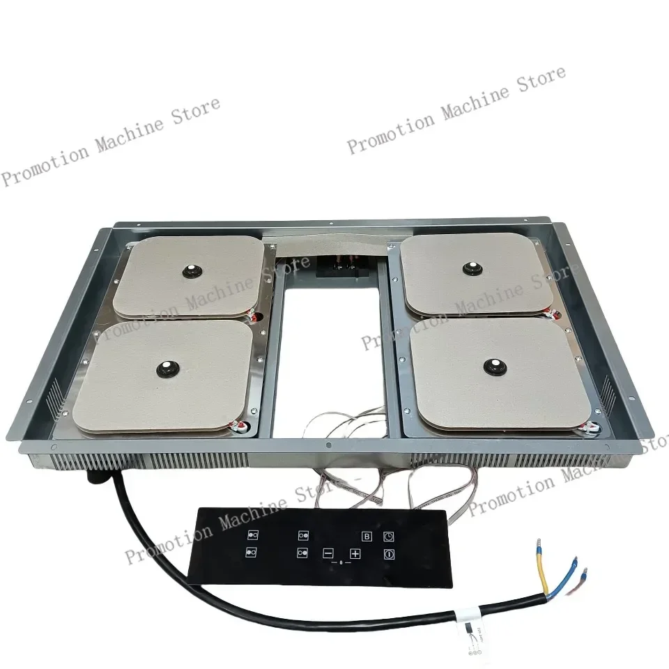 220V~240V Four Electric invisible induction cooker For Counter Top /4 zone invisible induction cooktop