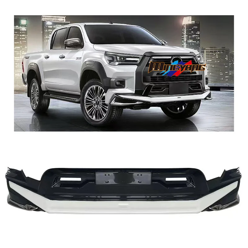 

Modification High Quality Primer Bumper Lip Bodykit for Hilux Rocco 2021 Upgrade to Modellista Design Body Kit