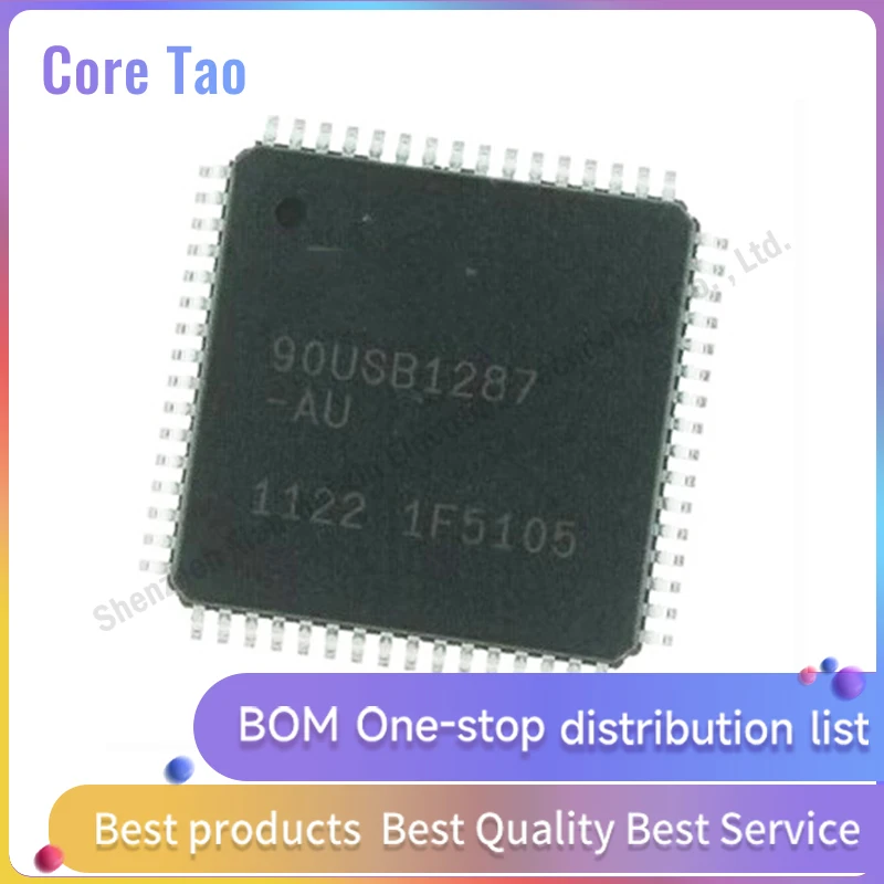 1pcs/lot AT90USB1287-AU AT90USB1287 TQFP-64 Microcontroller chips in stock