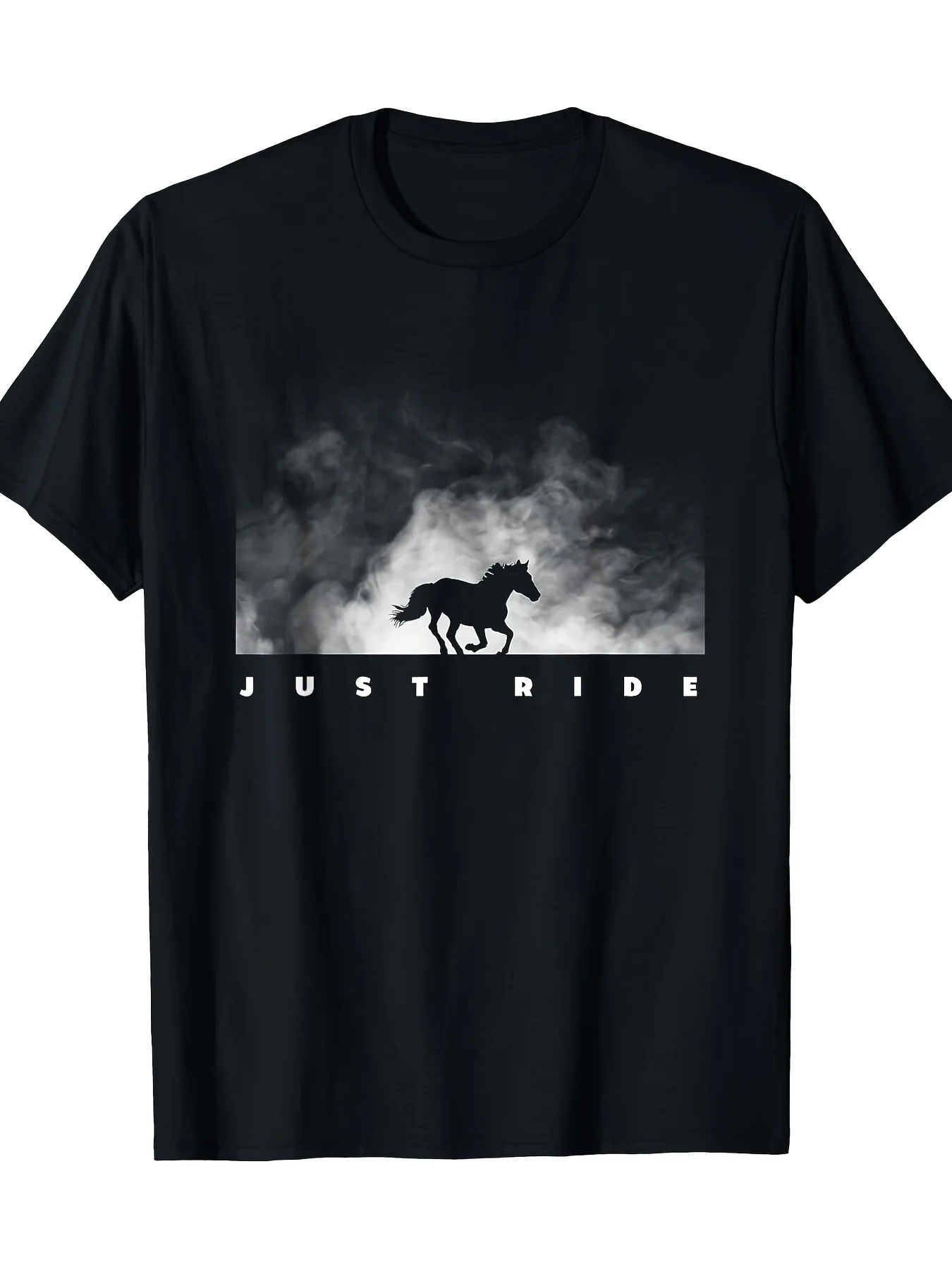 

Horse Riding Apparel - Horse T-Shirt- 200g, 100% cotton T-shirt gift