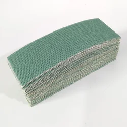 198*70MM Mesh Sanding Disc Sandpaper 80-400 Grit Hook Loop Dust-Free Anti-Blocking For Car Paint Metal Finishing Polishing