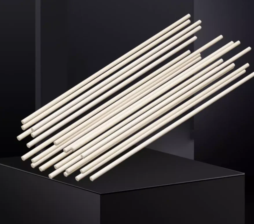 5pcs Alumina Mirror Ceramic Rod Insulated Stirring Tool Wear-resistant High-temperature Resistant