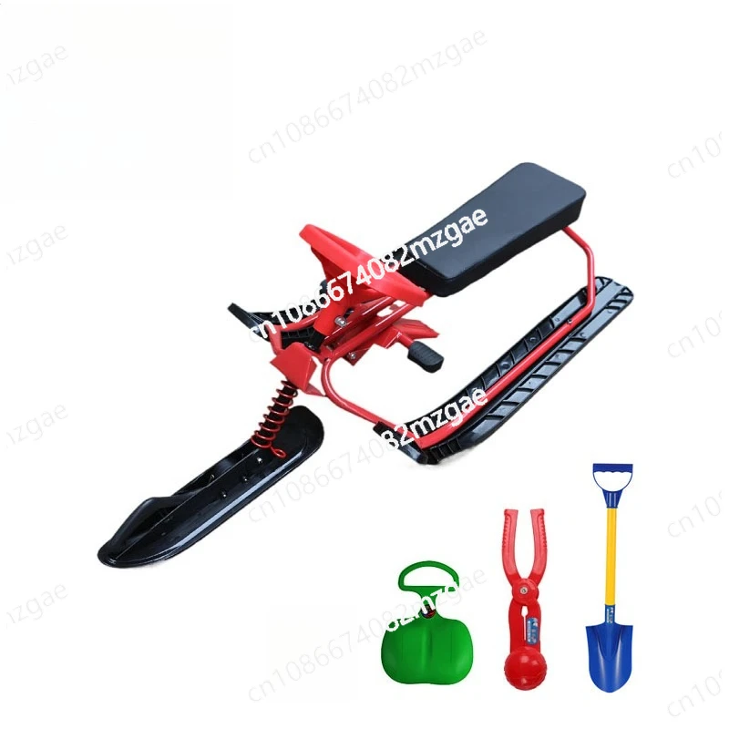 

Ski Bike Kids Seated Snowmobile Ski Bike Adult Snowboard Kids Snow Equipment