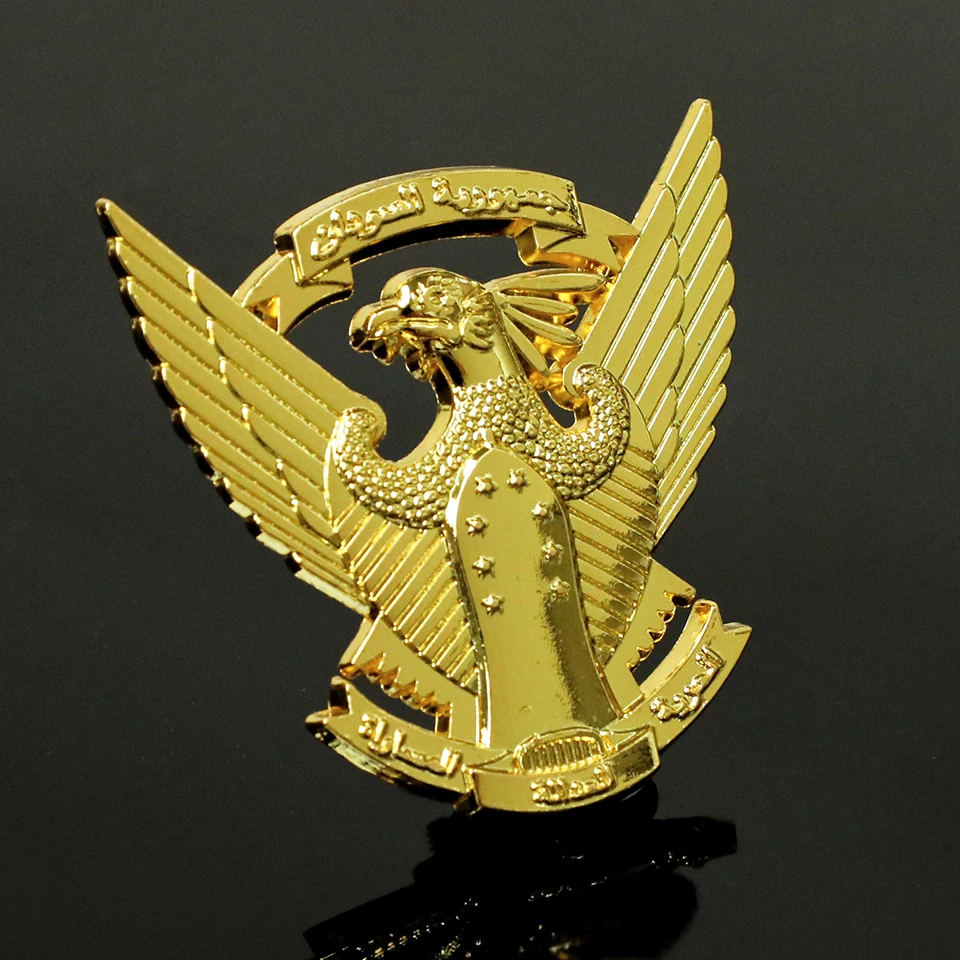 

Custom logo Metal Enamel Pin Badge Decoration Accessories Souvenirs Wings Metal Pins for Clothes Caps