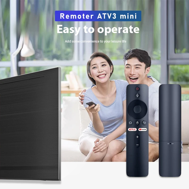 BOXPUT Remoter ATV3 Mini Air Mouse BT Wireless Voice Controller iATV Q3 Stick iATV Q5/Q5 Plus TV Box Dedicated Remote Control