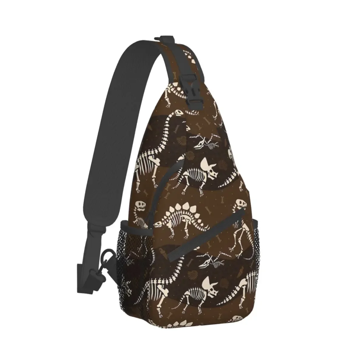 

Dinosaur Pattern Crossbody Chest Bags Dinosaur Pockets Travel Pack Messenger Sports Teens Shoulder Bag Unisex