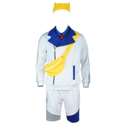 Adult Men Women Game Cosplay Costume Suit Kieran for Scarlet/Violet Party Carnival Uniform Clothes Tops Shorts Coat Outfit ﻿