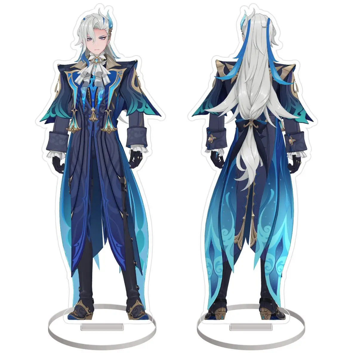 Genshin Impact Anime Acrylic Stand Model Plate Desk Decor Standing Sign