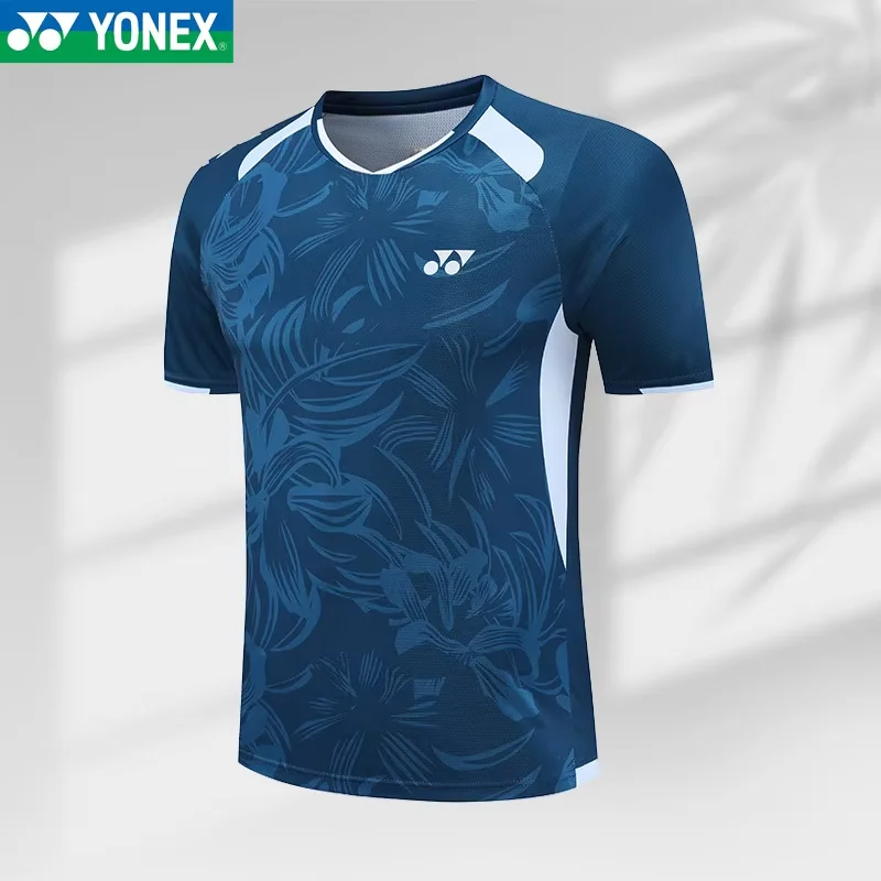 YONEX Badminton Suit Tennis Quick-drying Top Short-sleeved T-shirt Sweat-absorbing Deodorizing Breathable - view 4