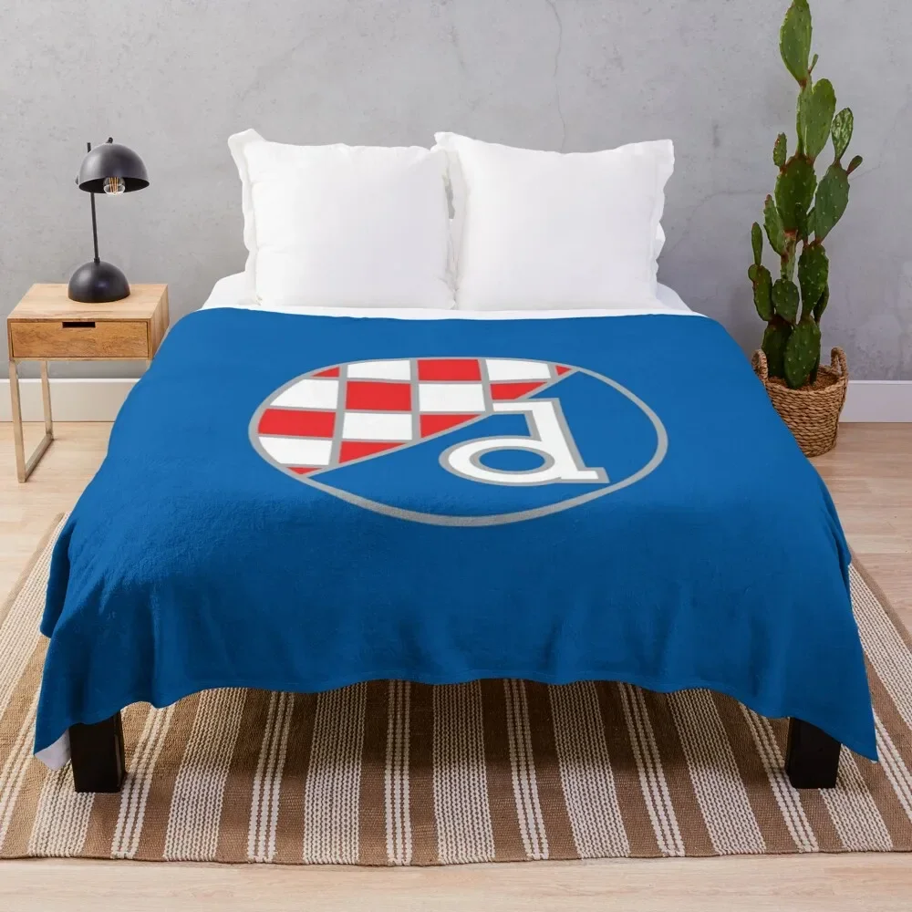 

Dinamo Zagreb Football Club Throw Blanket Ultra Plush Cozy Blanket for Napping Sleeping