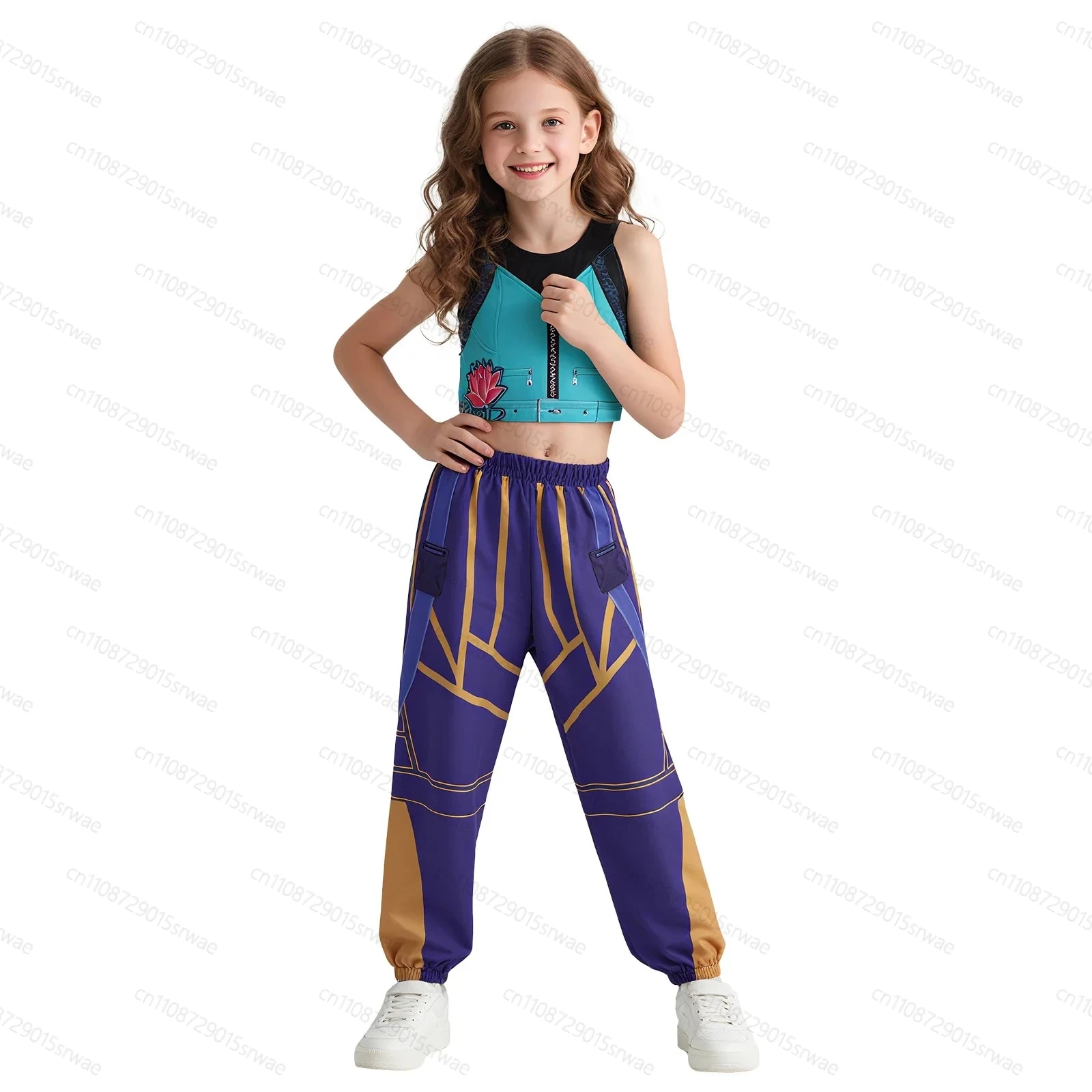 ميرا زوي KPOP شيطان الصيادين الأطفال تأثيري فتاة المعبود مجموعة ازياء حجم المتاحة الكرتون Sle أداء الملابس #4