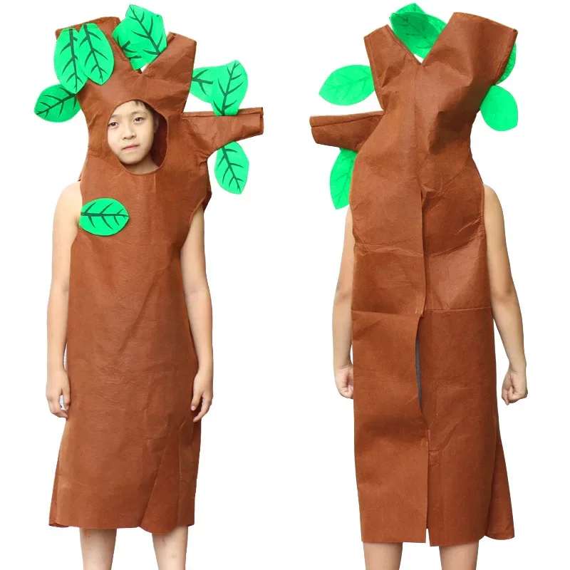 Performance Costumes for Adults and Children Bread Tree Parent-child Costumes Cartoon Drama Fairy Tale Costumes