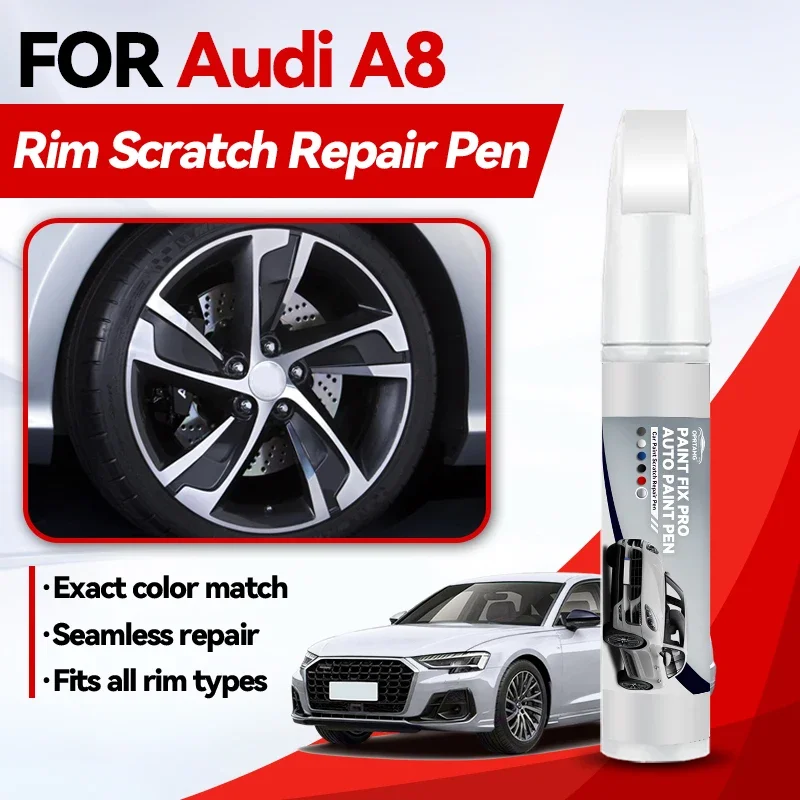 

Vehicle for Exclusive Use For Audi A8 2002-2025 D3 D4 D5 Paint Repair Pen Touch Up Scratch Remover DIY Auto Accessories Black Wh