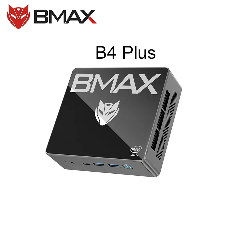 BMAX B4 Plus Mini PC Windows 11 PC Intel N100 16GB 512GB SSD 2HDMI 1Type-C Supports 4K60Hz Home/Business Mini Desktop Computer