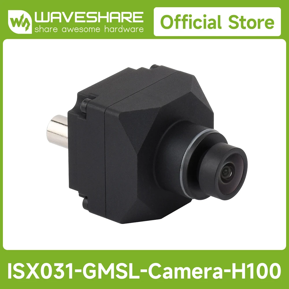 Waveshare 3MP ISX031 Image Sensor GMSL Camera Module, Rolling Shutter, IP67 Protection Degree, More Durable