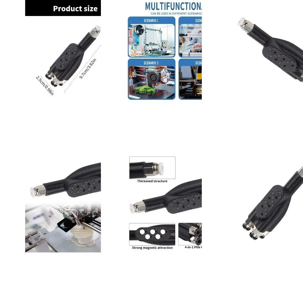 

31BA PRINTER Часть 4-в-1 Адаптер PTFE Материал Материал Расширения Порт