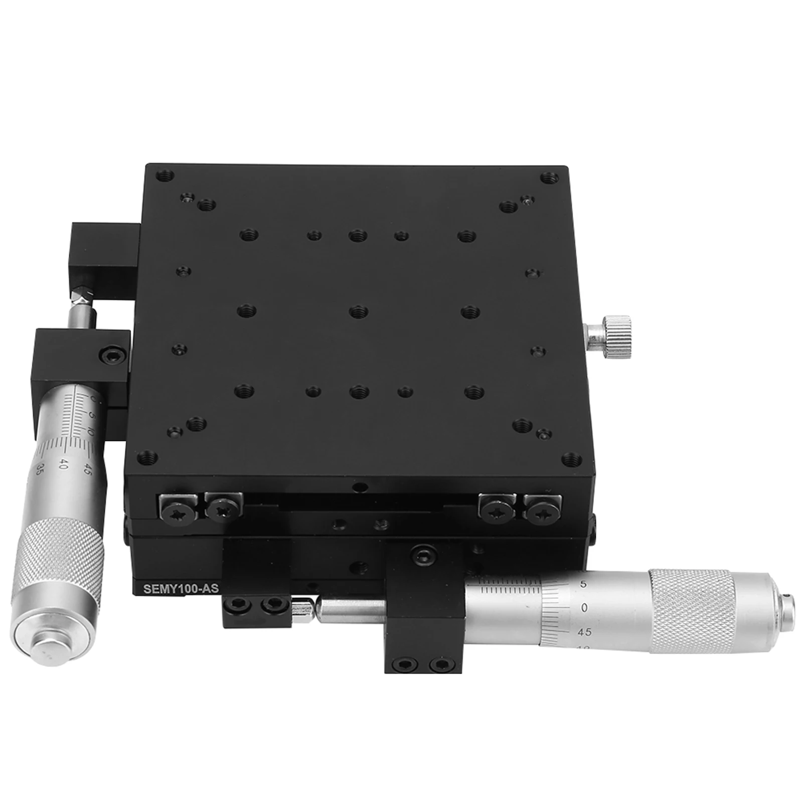 XY الأسطوانة المراحل الخطية XY المرحلات الخطية XY ميكرومتر دليل Finetuning الأسطوانة دقة المراحل الخطية 100*100*40 مللي متر