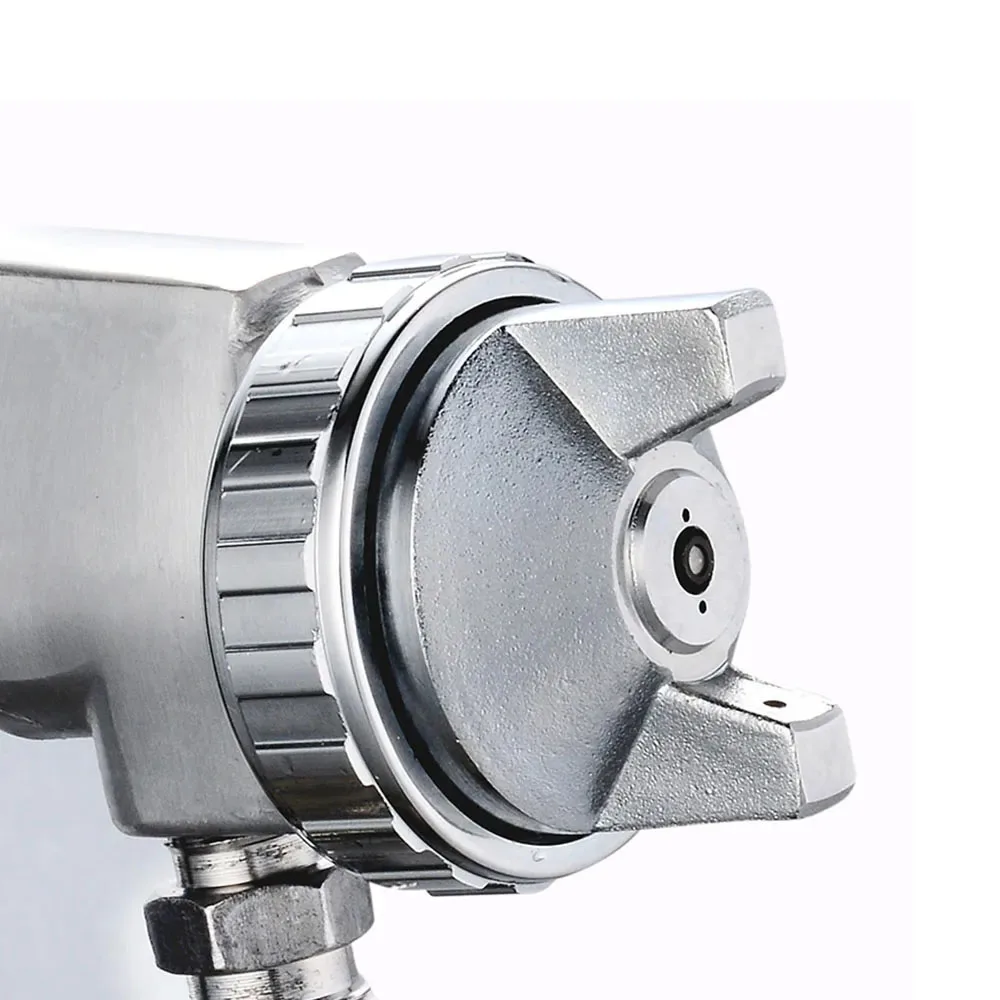 Imagem -04 - Pulverizador Pneumático Prata Anti-ferrugem Pintura Pulverizador Hvlp Spray Máquina de Pintura com mm Bico Lidar com Ferramenta de Pulverizador Alta Qualidade Pq2