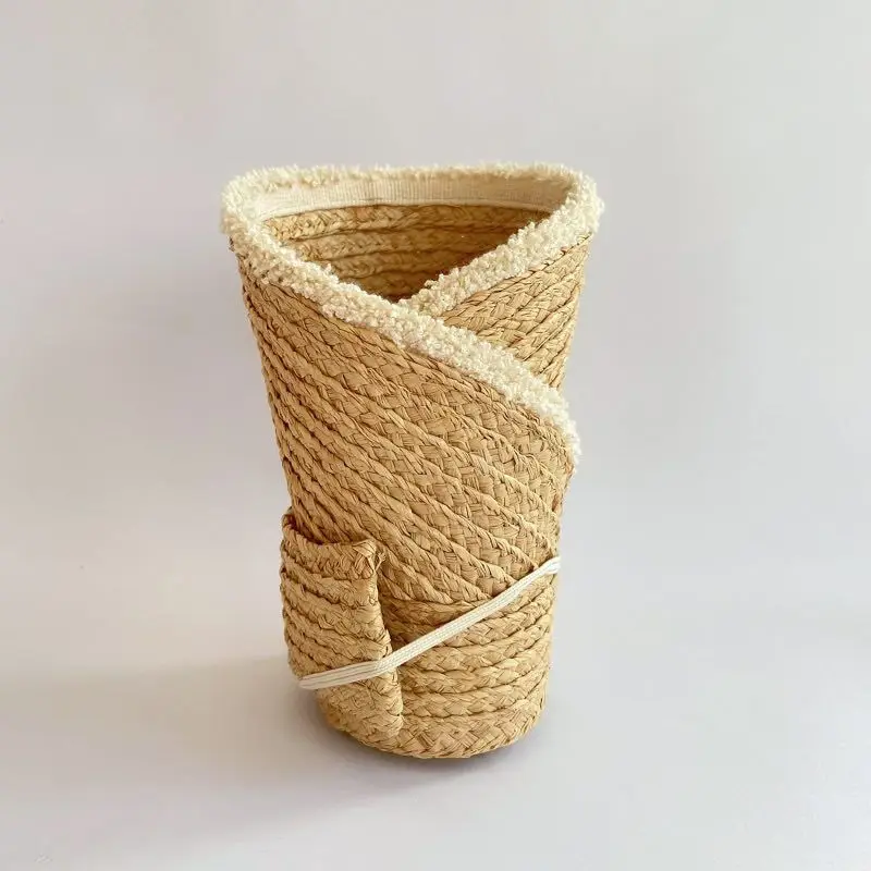 Simple Design Plain Raffia Empty Cap for  Women Sports Outdoor Travel Foldable Sun Visor Cap Women Casquette Straw Chapeu