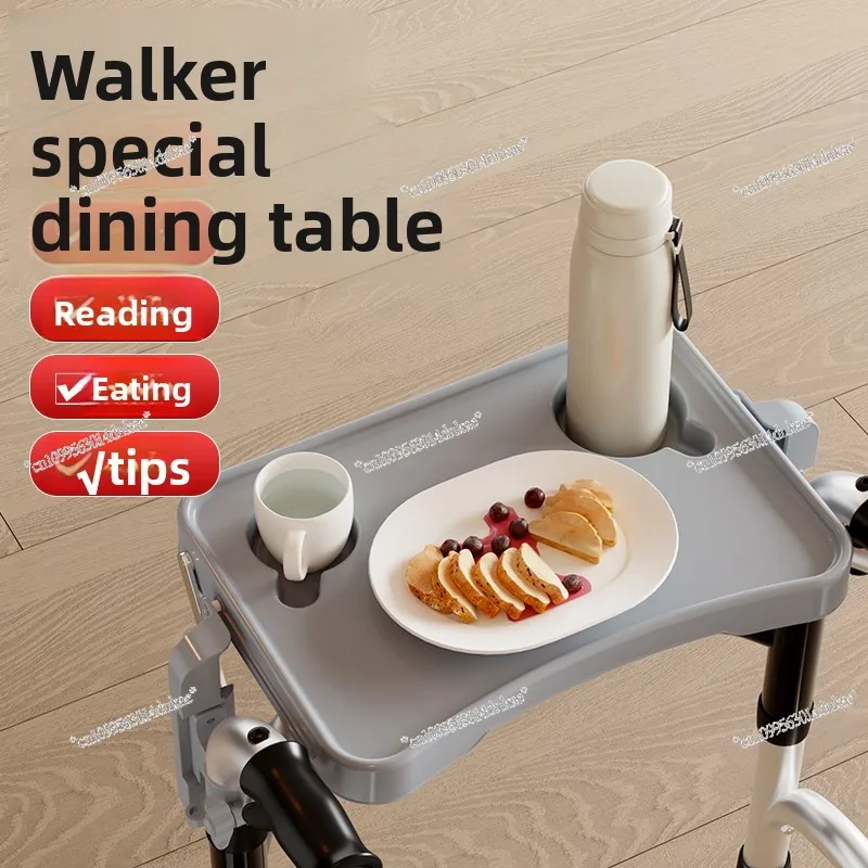 

Walker for The Elderly To Eat and Rest, Special Walker for Walking Aids, Dining Table, Dining Board, Eating Plate