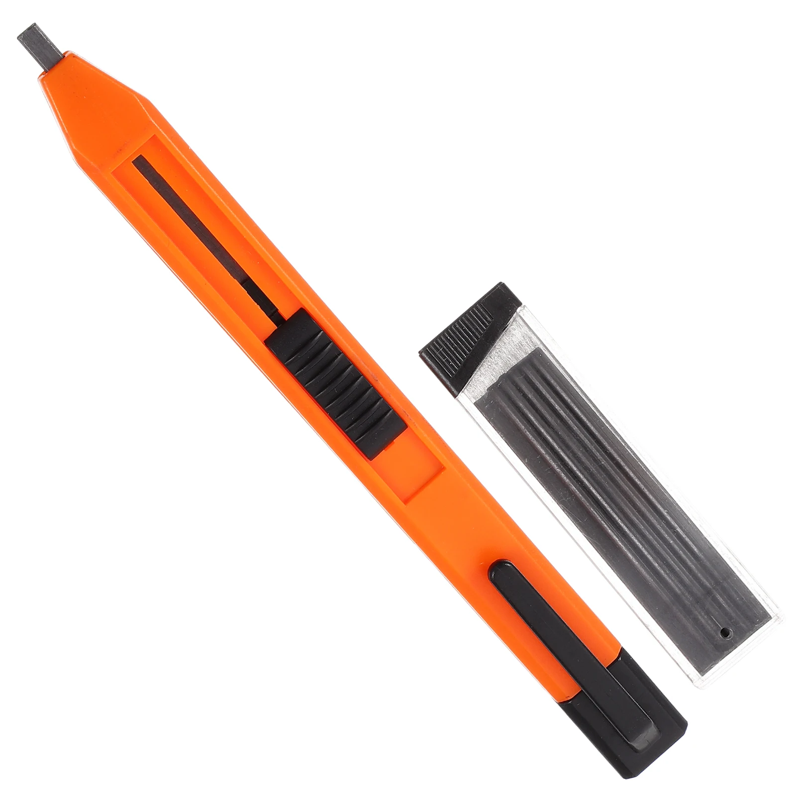 

Pencil Set Mechanical Woodworking Marker Tool Plastic Refillable Carpenter Pencil Construction Marking Stationery Long Lasting