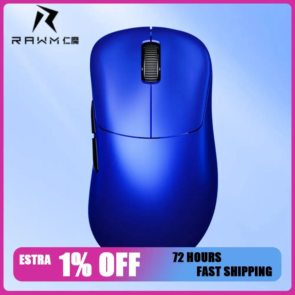 

Мышь Rawm Er21Pro, 2 режима, проводная, 2,4 г, 8 К, частота заката, датчик Paw3950, Nordic52840, легкая, 49 г, эргономичные игровые мыши, подарки