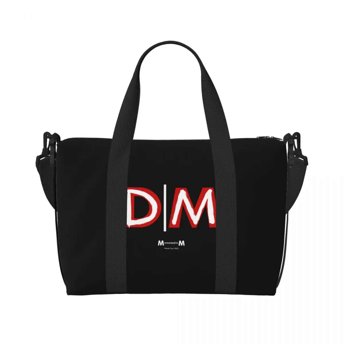 Custom Electronic Rock Depeche Cool Mode Beach Tote Bag Women Extra Large Gym Carry On Travel Shopping Bags