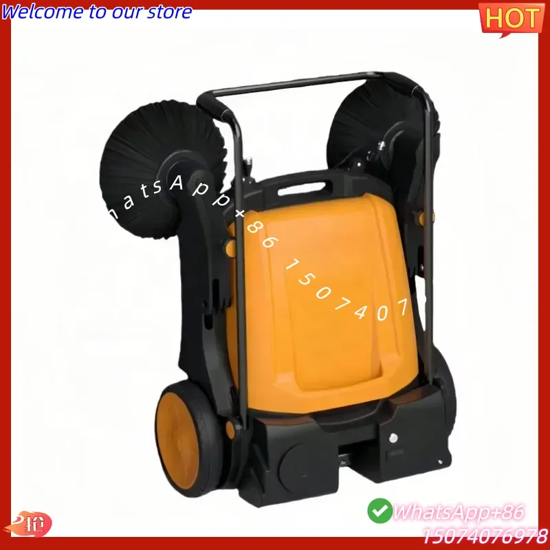 2026New Hand-Propelled Floor Sweeping Machine Small Industrial Workshop Sweeping Tool Hand Push Cleaning Trolley for Dust