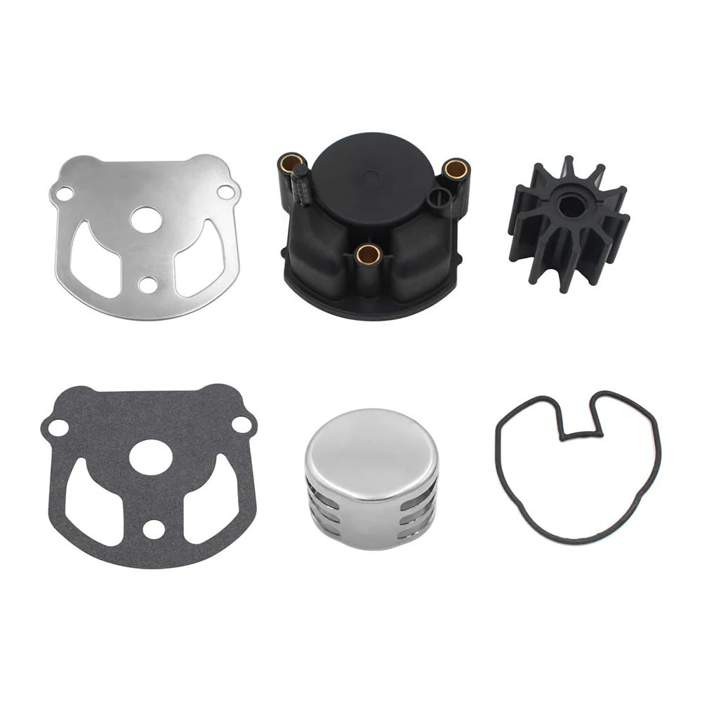 RESO    Water Pump Rebuild Impeller Kit With Housing 984461 777128 983895 For OMC Cobra Stern Drives 2.3L to 7.5L Ref
