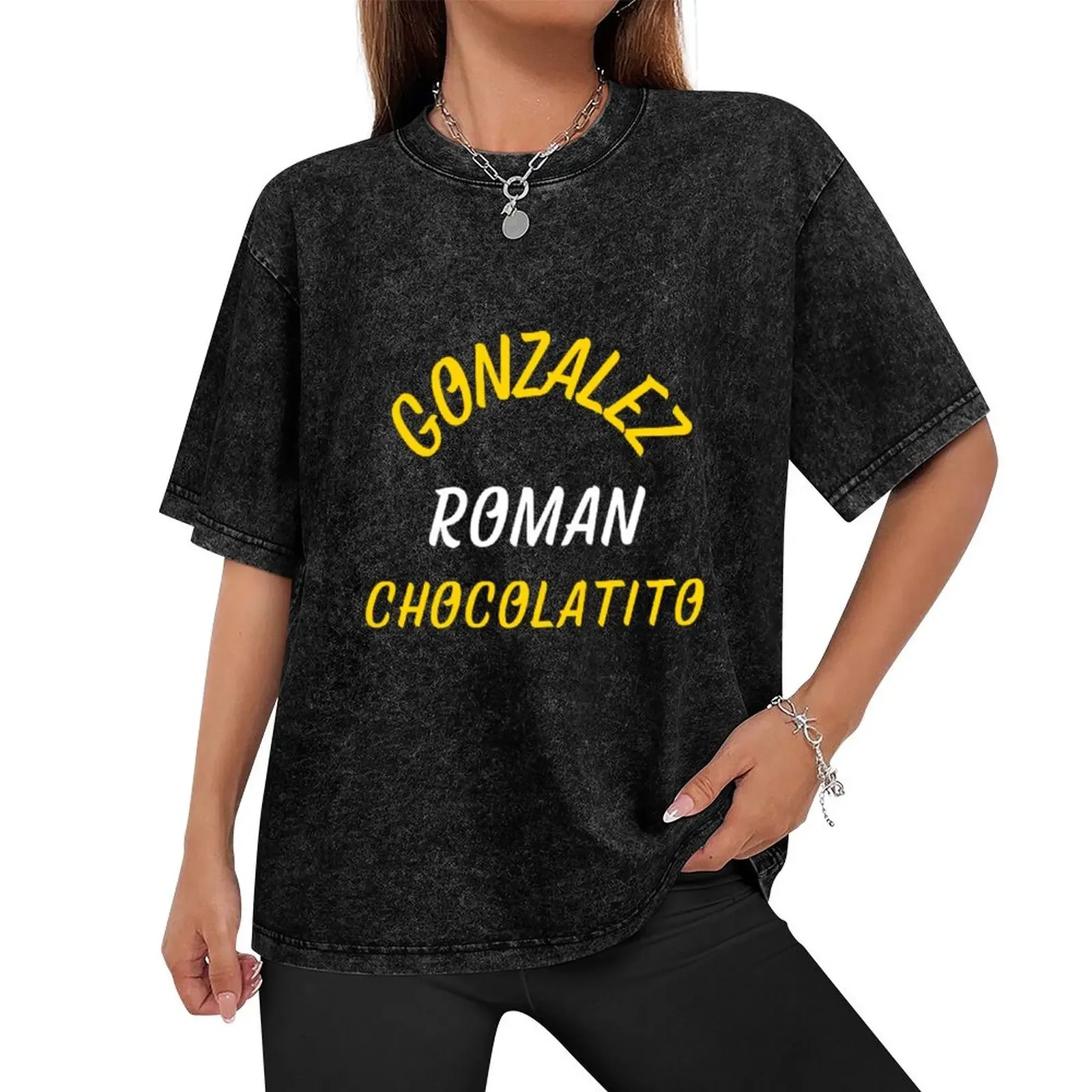 chocolatito roman gonzalez T-Shirt blacks anime tshirt mens t shirts