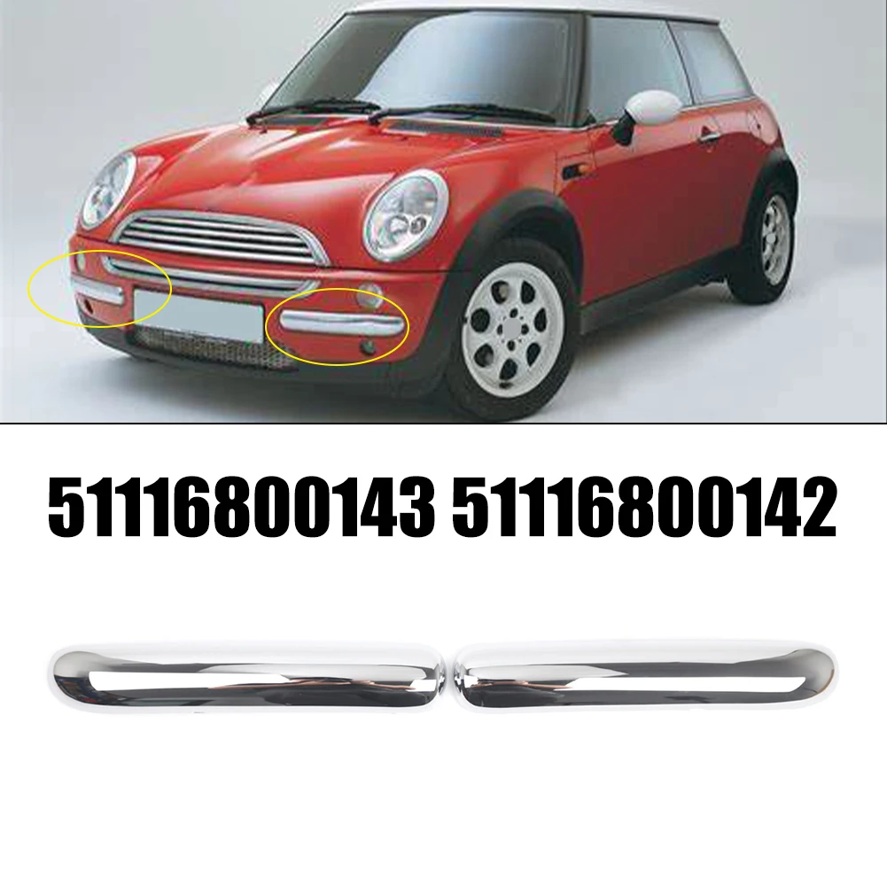 

Для Mini Cooper R50 2001-2004 накладка на передний бампер 51116800143 51116800142 левая и правая сторона ABS внешние аксессуары для автомобиля