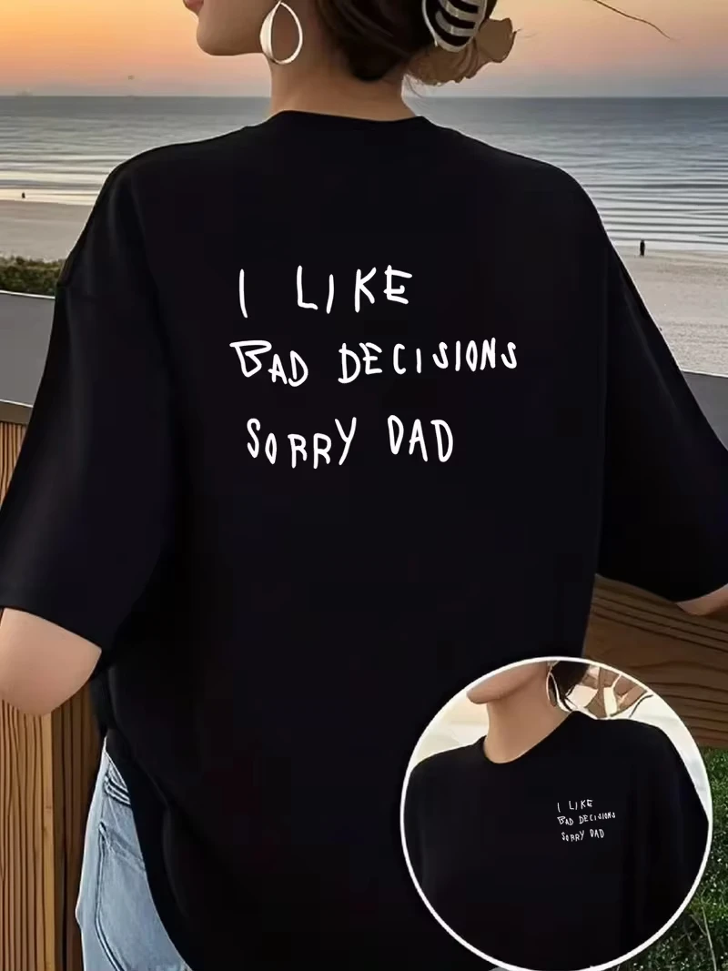 T-Shirt with Funny 