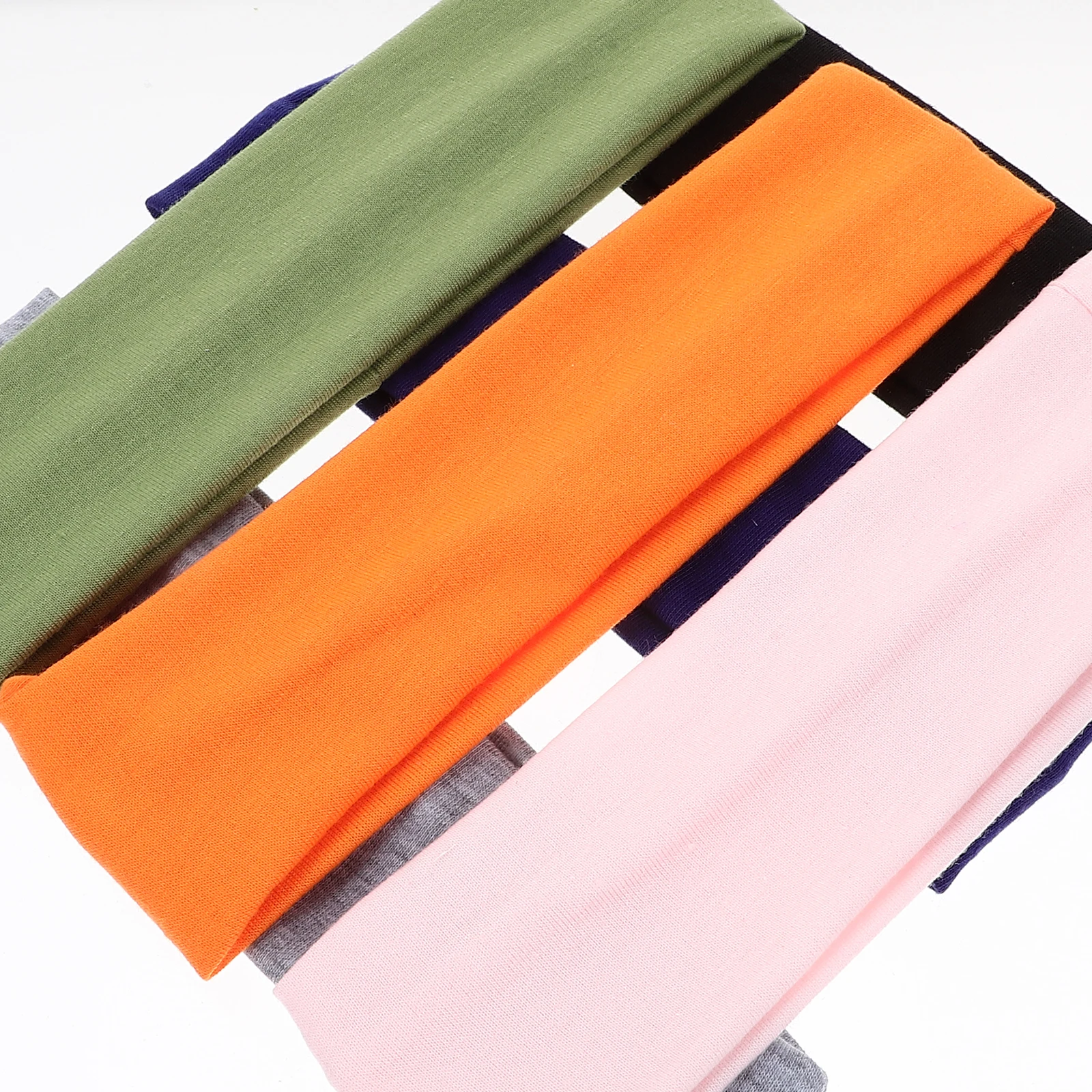 

6 Pcs Sports Headband Polyester Bands Headbands for Working Out Unisex Elastic Miss