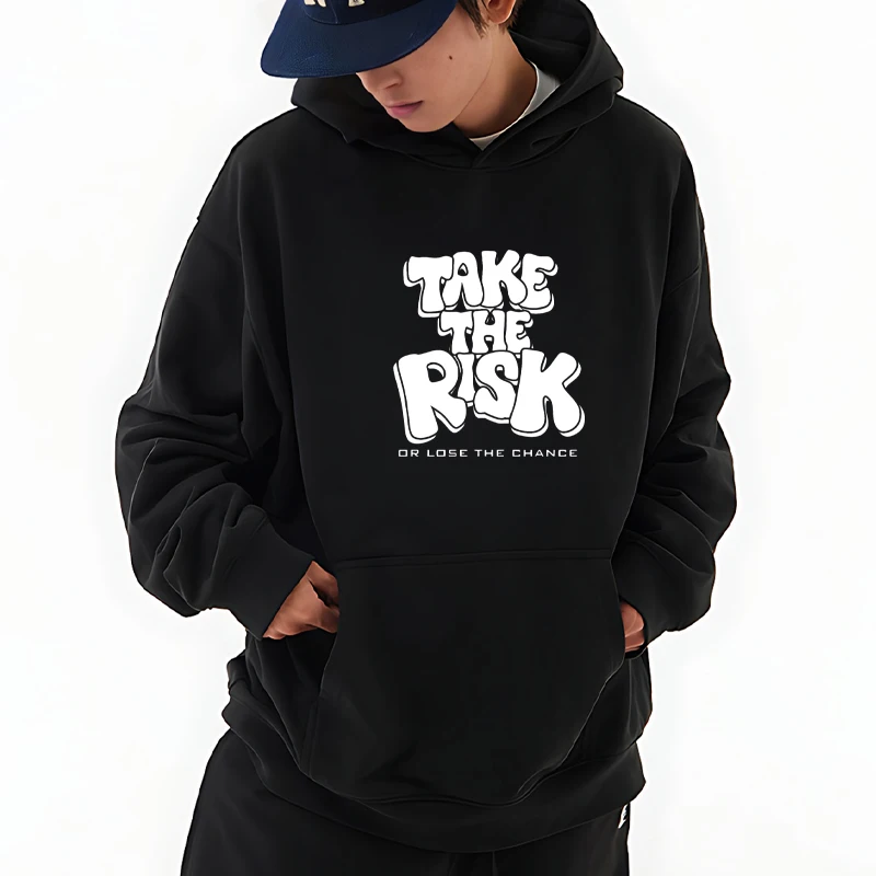 

Autumn Winter Fashion Letter printed Hoodie Men women Long sleeve Fleece pullover oversized Loose streetwear Sweatshirt Unisex