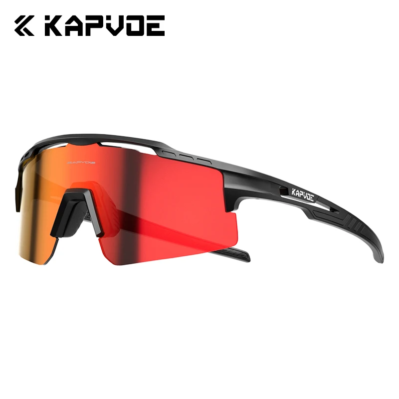 

Kapvoe MTB Men Cycling Sunglasses Road Bike Glasses Women Sports Eyewear Outdoor Riding Goggles UV400 Protection Hiking Glasses