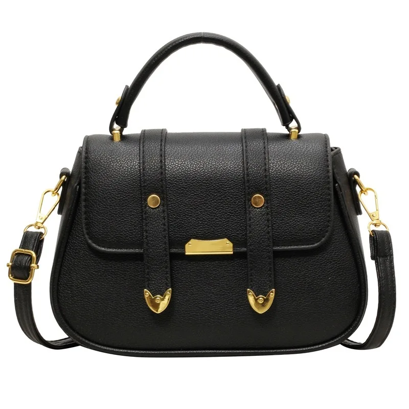 Women's Handbag One Shoulder Crossbody Bag New Fashion Retro Versatile Casual Trendy High-end Commuting Exquisite