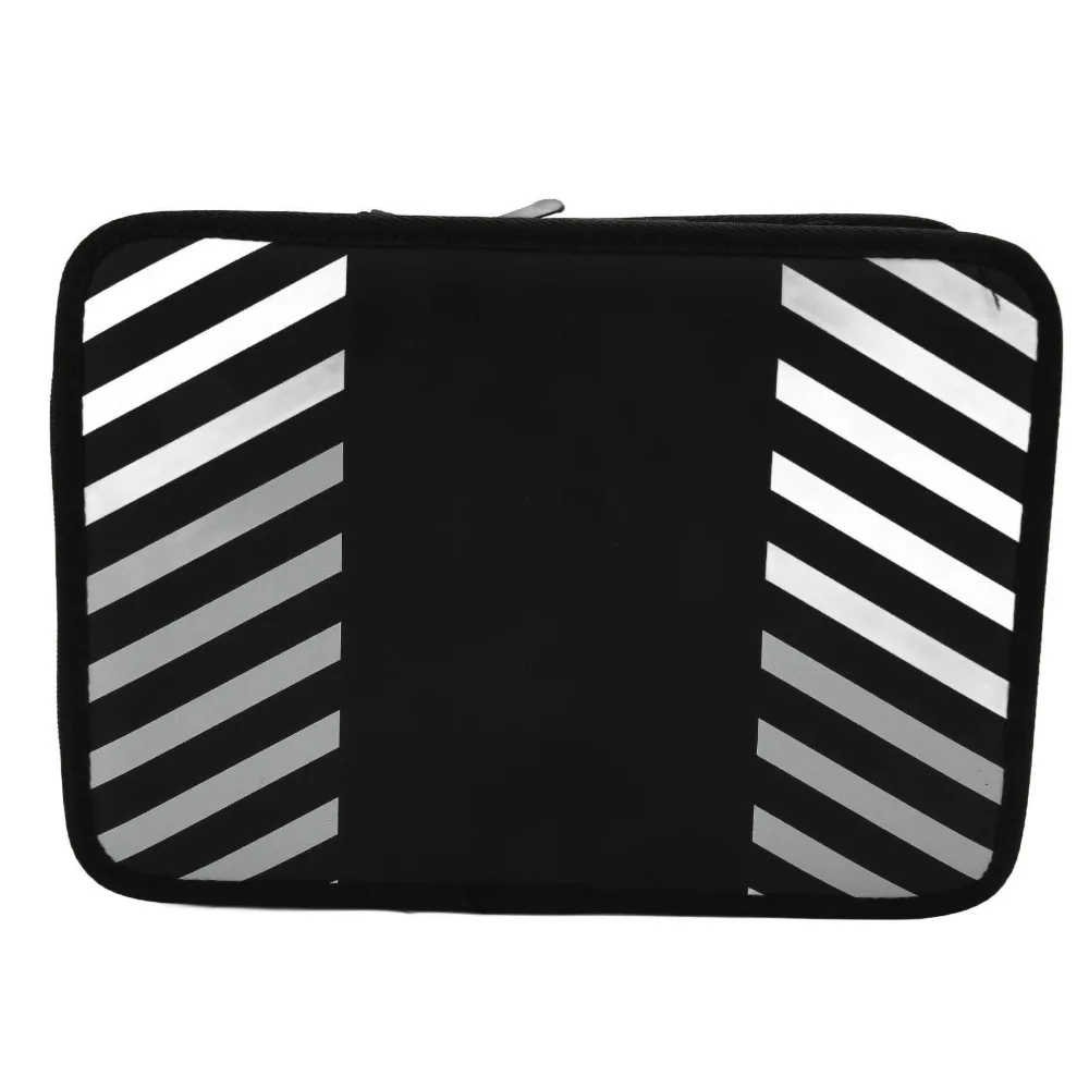 PU Barber Tool Bag Spacious Design Durable Hairdresser Carrying Case Striped Pattern Professional Portable Barber Tool Storage