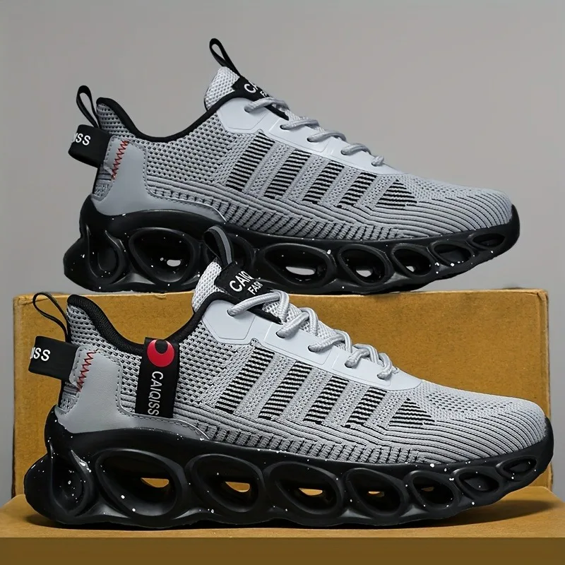 

2026 New Trendy Mesh Breathable Chunky Sneakers High Quality Casual Men's Shoes Korean Sports Shoes Lightweight Running Shoes