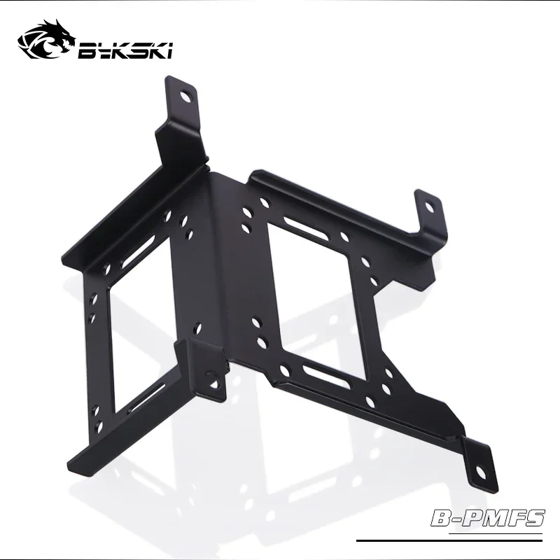 Bykski Multifunctionele beugel / Radiatorbeugel / Waterpomptankbeugel / Zwarte computeraccessoires Fitting B-PMFS