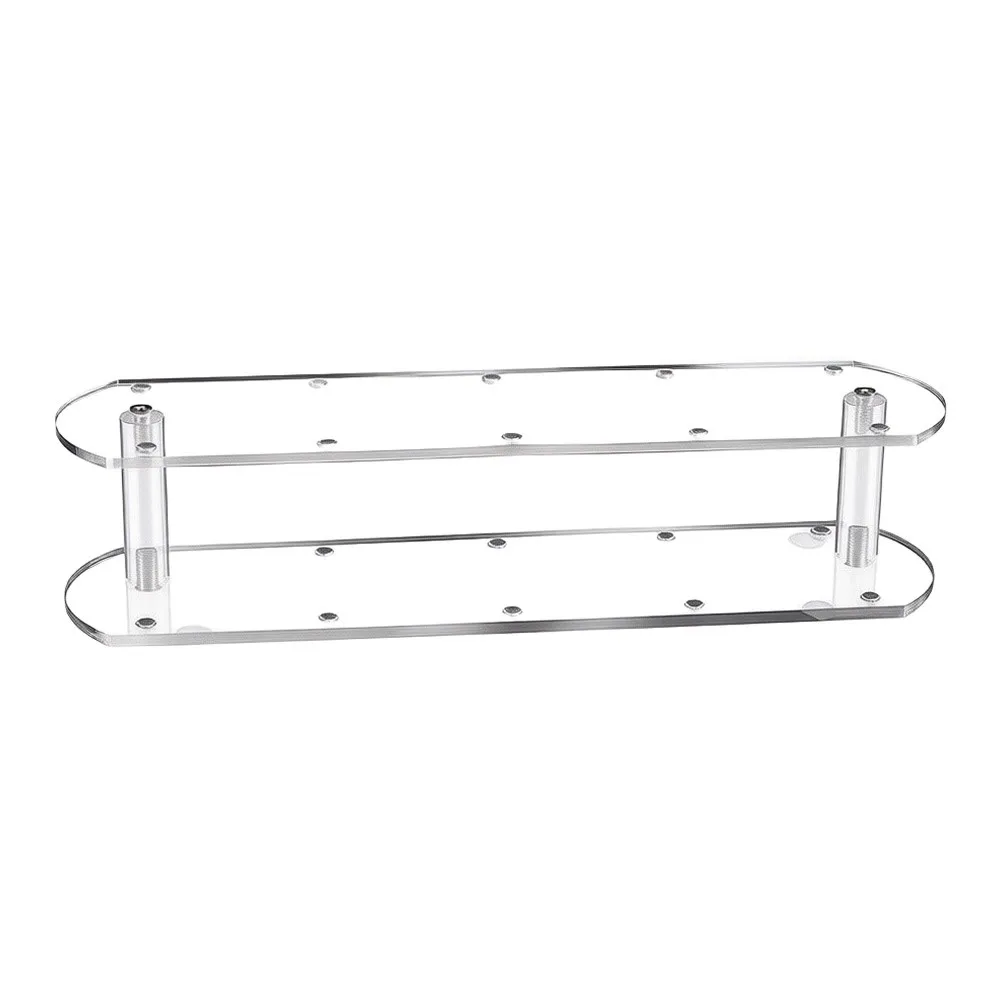 Transparent for acrylic Cake Stand with Ten Holes for Party or Wedding Displays for Easy to Clean and Store Ready to Use Design