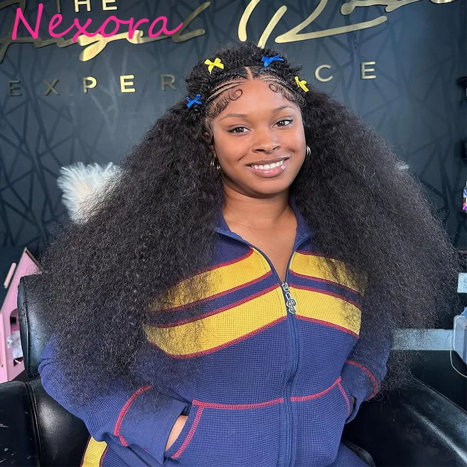 

34-дюймовый парик из натуральных волос с эффектом водной волны, натуральный цвет, кружевной парик 13x6 с фронтальной частью, кудрявый парик 13x4 с кружевной передней частью для прически с пробором, парик с глубокой волной