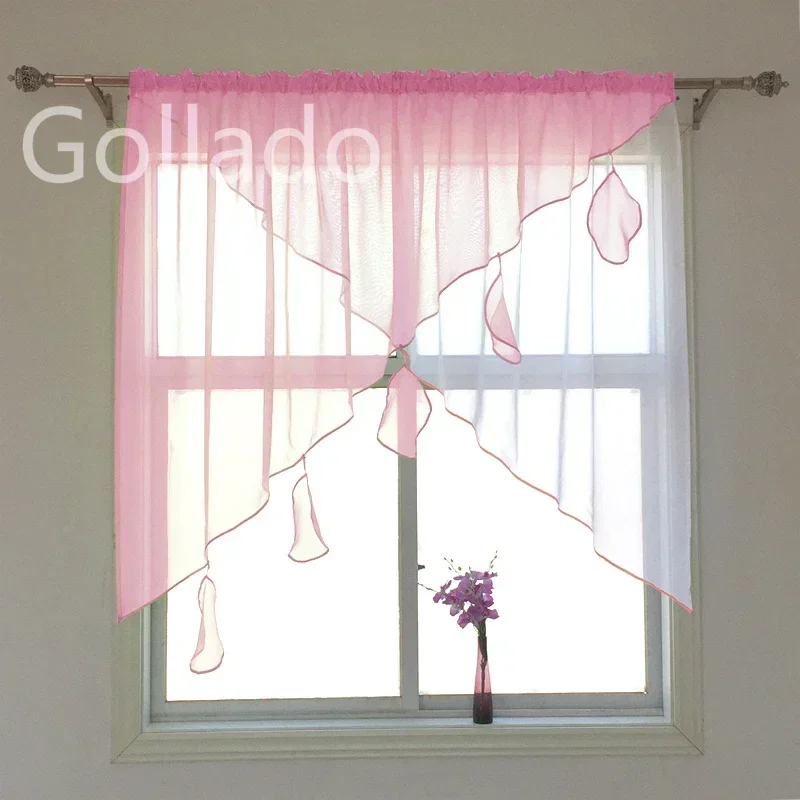 Morden Tulle Pendant Design Curtains, Excellent Voile, Living Room, Kitchen, Balcony, Window, Fashion, Home Decor