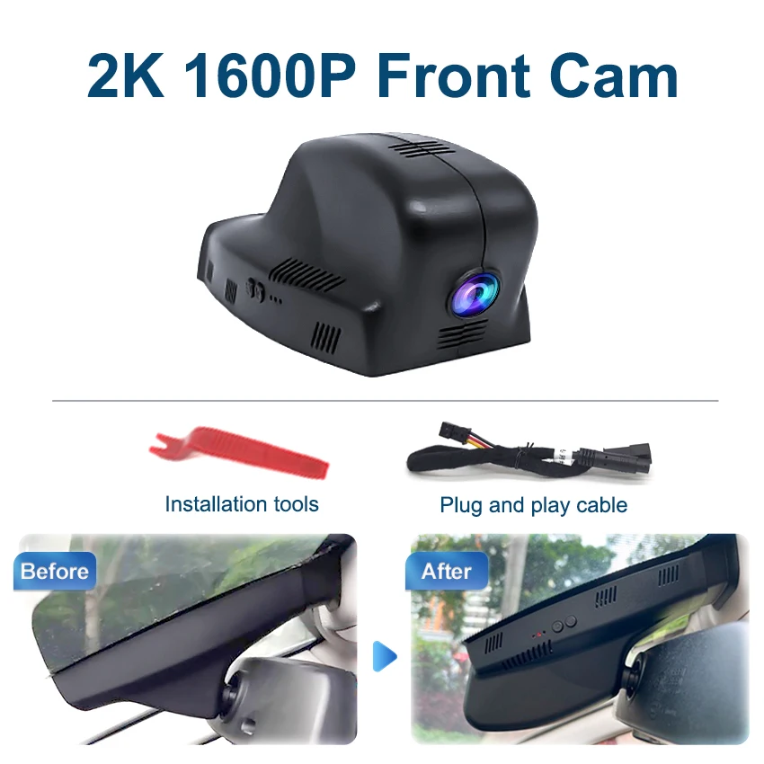 Voor Bmw 3 5 7X3X5 E46 E60 E90 E70 E71 E81 E81 E83 E84 F01 F10 Voor En Achter 4K Dash Cam Voor Auto Camera Dashcam Wifi Wifi Auto Dvr