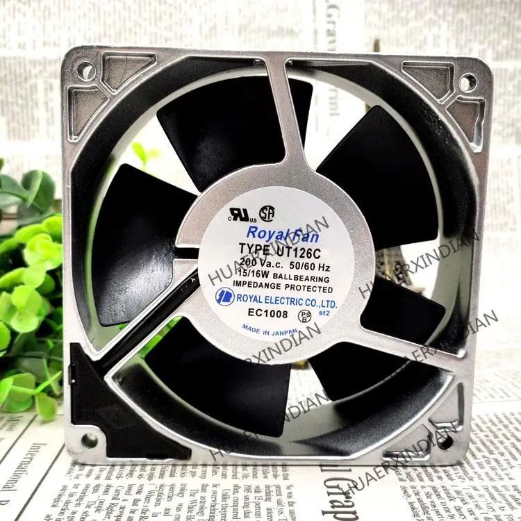 

New ROYAL FAN ut126c 12038 AC220V 12cm/12 Cooling Fan Assembly Kit