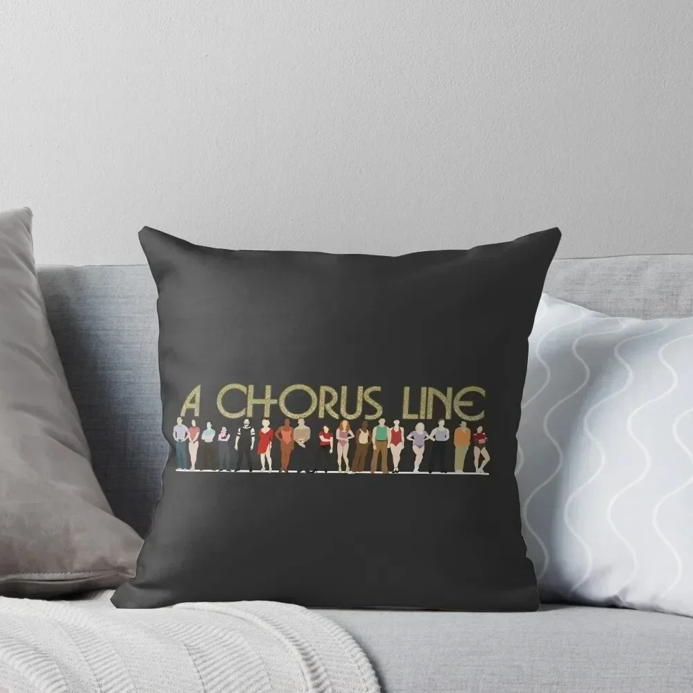 A Chorus Line Throw Pillow christmas pillow case Decorative Cushions pillow