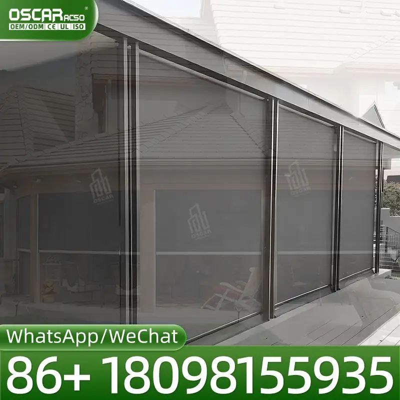 Automatic Shutter Machine Electronic Aluminum Vertical Blinds for Home Office Hotel Windows Rolling Blind