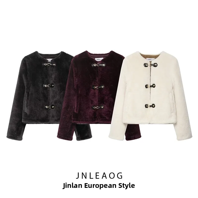 

Faionable двустороннее тюре, женское осеннее новое пальто JNLEAOG с узлом ветра, синее длинное пальто из полиэфирного волокна