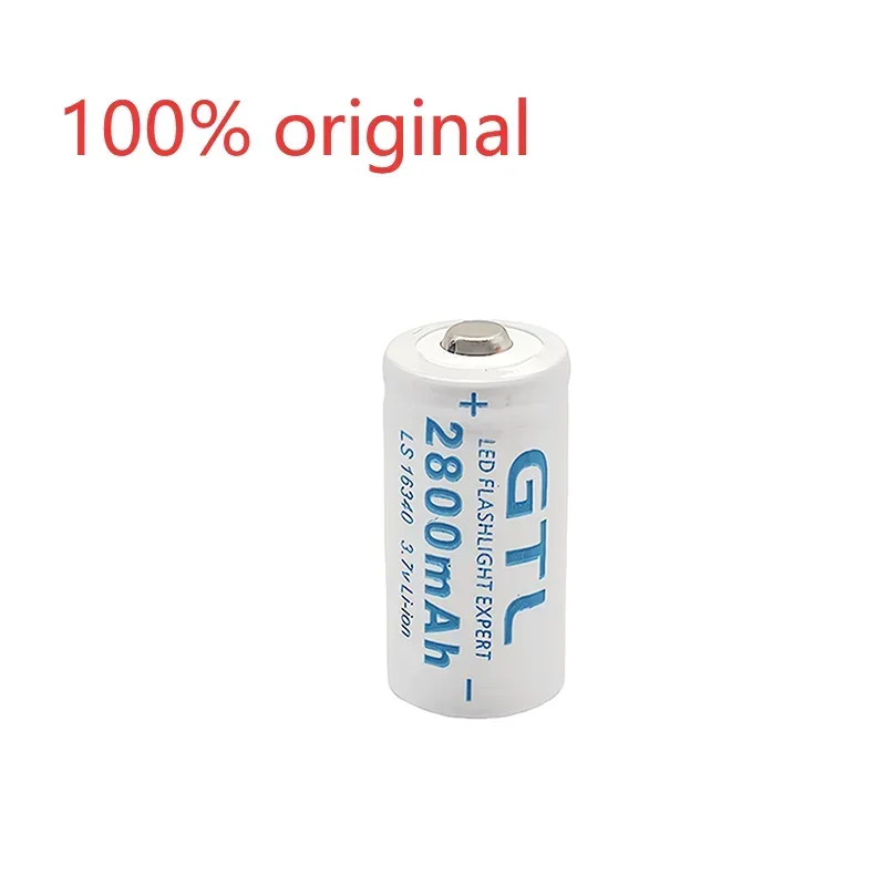 3.7V CR123A RCR 123 ICR 16340 2800mAh lpega 3.7V For Safety Camera Rechargeable Battery Lithium Ion L70